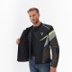 KURTKA MOTOCYKLOWA TEKSTYLNA REBELHORN SPARK BLACK GREY FLUO YELLOW S