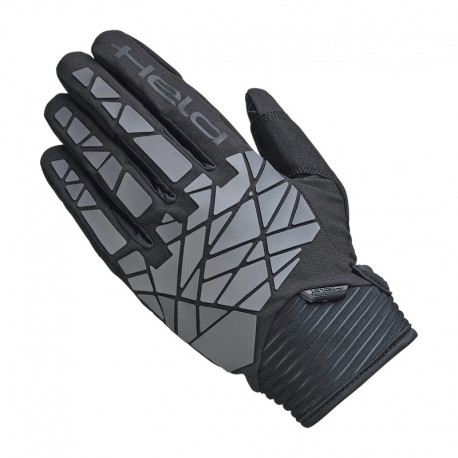 RĘKAWICE MOTOCYKLOWE HELD TACTURA GREY BLACK 7