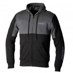 BLUZA MOTOCYKLOWA RST TEAM ZIP THROUGH KEVLAR BLACK GREY XS
