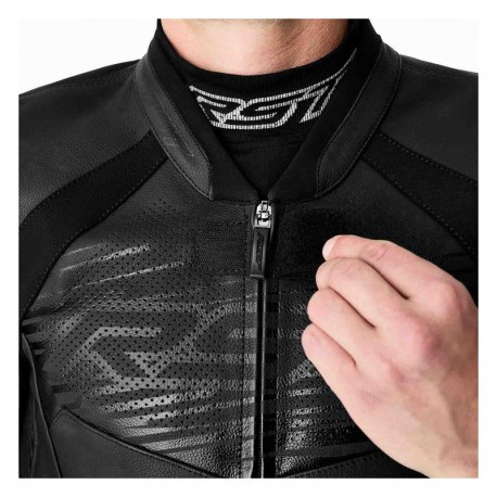 KURTKA MOTOCYKLOWA SKÓRZANA RST TRACTECH EVO D3O BLACK BLACK BLACK XS