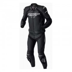 KURTKA MOTOCYKLOWA SKÓRZANA RST TRACTECH EVO D3O BLACK WHITE S