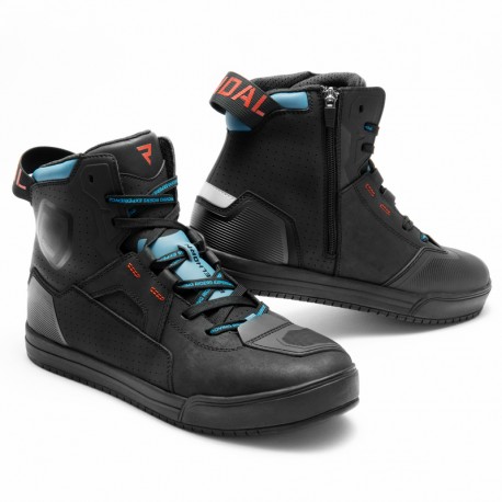 BUTY MOTOCYKLOWE REBELHORN VANDAL 2 BLACK BLUE RED 36