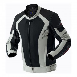 KURTKA MOTOCYKLOWA TEKSTYLNA RST PRO SERIES VENTILATOR D3O BLACK SILVER S