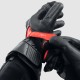 RĘKAWICE MOTOCYKLOWE REBELHORN VIPER BLACK GREY FLUO RED S