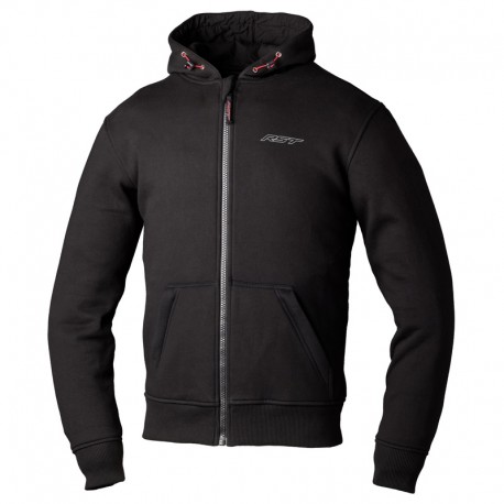 BLUZA MOTOCYKLOWA RST ZIP THROUGH URBAN KEVLAR BLACK XS