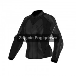 KURTKA MOTOCYKLOWA SKÓRZANA DAMSKA REBELHORN DIVA ST BLACK W32