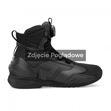 BUTY MOTOCYKLOWE REBELHORN CORE BLACK WODOODPORNE 35