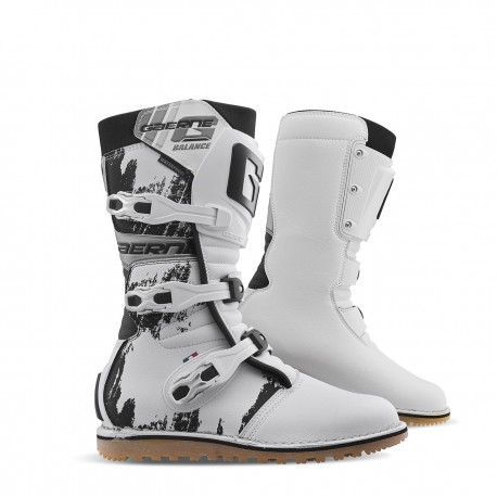 GAERNE CROSS/TRIAL BALANCE XTR WHITE BOOTS
