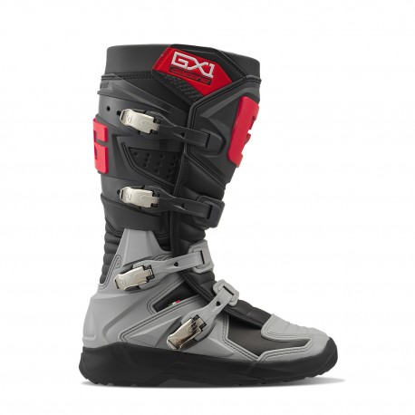 GAERNE GX-1 BOOTS ATHRACITE/GREY/RED