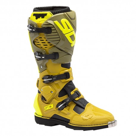 BUTY SIDI CROSSFIRE 3 OLIVE GREEN/FLUO YELLOW