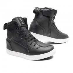 BUTY SKÓRZANE REBELHORN VANDAL BLACK/WHITE SOLE 43