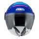 KASK MOTOCYKLOWY NZI RINGWAY 2 DUO CONNECTED BLUE PINK BLUE MATT L