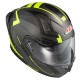 KASK MOTOCYKLOWY NZI GO RIDER STREAM DUO MOTION ANTRACITE BLACK YELLOW MATT M