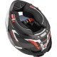 KASK MOTOCYKLOWY NZI GO RIDER STREAM DUO TRIDENT BLACK GREY RED L
