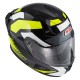 KASK MOTOCYKLOWY NZI GO RIDER STREAM DUO QUADRI BLACK GREY YELLOW 3XL