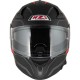 KASK MOTOCYKLOWY NZI GO RIDER STREAM DUO SOLID NOUVEAU BLACK RED MATT S