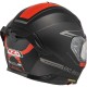 KASK MOTOCYKLOWY NZI GO RIDER STREAM DUO SOLID NOUVEAU BLACK RED MATT L