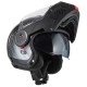 KASK MOTOCYKLOWY NZI MINIMOD DUO META BLACK SILVER S