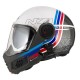 KASK MOTOCYKLOWY NZI MINIMOD DUO WATSON WHITEBLACK POWER XS