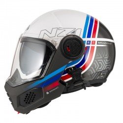 KASK MOTOCYKLOWY NZI MINIMOD DUO WATSON WHITEBLACK POWER L