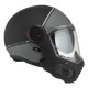 KASK MOTOCYKLOWY NZI MINIMOD DUO SMART BLACK ANTRACITE MATT L