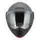 KASK MOTOCYKLOWY NZI MINIMOD DUO SMART BLACK ANTRACITE MATT L
