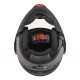 KASK MOTOCYKLOWY NZI MINIMOD DUO SMART BLACK ANTRACITE MATT L