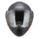 KASK MOTOCYKLOWY NZI MINIMOD DUO WATSON ANTRACITEBLACK ANTRACITE MATT L
