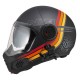 KASK MOTOCYKLOWY NZI MINIMOD DUO WATSON ANTRACITEBLACK ANTRACITE MATT XL