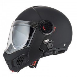 KASK MOTOCYKLOWY NZI MINIMOD DUO MATT BLACK M