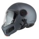 KASK MOTOCYKLOWY NZI MINIMOD DUO ANTRACITE MATT L