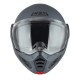 KASK MOTOCYKLOWY NZI MINIMOD DUO ANTRACITE MATT XL