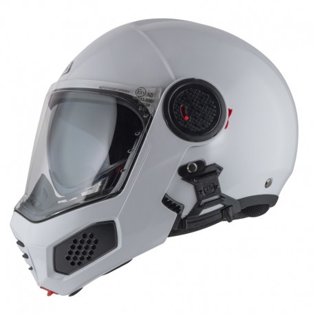 KASK MOTOCYKLOWY NZI MINIMOD DUO PEARL WHITE L