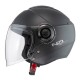 KASK MOTOCYKLOWY NZI CIVIC SOLID NOUVEAU MATT BLACK XXL