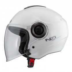 KASK MOTOCYKLOWY NZI CIVIC SOLID NOUVEAU WHITE XL