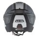 KASK MOTOCYKLOWY NZI CIVIC CONQUEST BLACK ANTRACITE GREY MATT XL