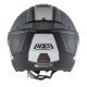 KASK MOTOCYKLOWY NZI CIVIC CONQUEST BLACK ANTRACITE GREY MATT XL