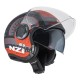 KASK MOTOCYKLOWY NZI RINGWAY 2 DUO ANTERA ANTRACITE RED MATT S