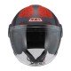 KASK MOTOCYKLOWY NZI RINGWAY 2 DUO ANTERA ANTRACITE RED MATT XL