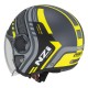 KASK MOTOCYKLOWY NZI RINGWAY 2 DUO CONNECTED ANTRACITE GREY MATT 3XL