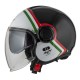KASK MOTOCYKLOWY NZI RINGWAY 2 DUO SKYLINE BLACK WHITE ITALY M