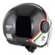 KASK MOTOCYKLOWY NZI RINGWAY 2 DUO SKYLINE BLACK WHITE ITALY XXL