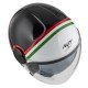 KASK MOTOCYKLOWY NZI RINGWAY 2 DUO SKYLINE BLACK WHITE ITALY XXL