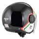 KASK MOTOCYKLOWY NZI RINGWAY 2 DUO SKYLINE BLACK WHITE ITALY 3XL