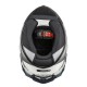 KASK MOTOCYKLOWY NZI TRENDY STREAM ELEGANCE WHITE BLACK TINTED S MATT L