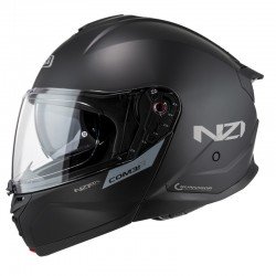 KASK MOTOCYKLOWY NZI COMBI 3 DUO MATT BLACK M