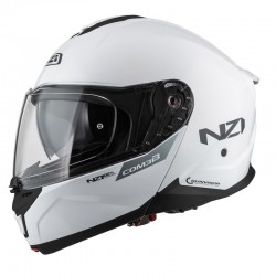 KASK MOTOCYKLOWY NZI COMBI 3 DUO WHITE XL