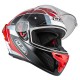 KASK MOTOCYKLOWY NZI TRENDY STREAM RAPID WHITE RED BLUE RED S XS