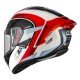 KASK MOTOCYKLOWY NZI TRENDY STREAM RAPID WHITE RED BLUE RED S S