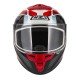 KASK MOTOCYKLOWY NZI TRENDY STREAM RAPID WHITE RED BLUE RED S S